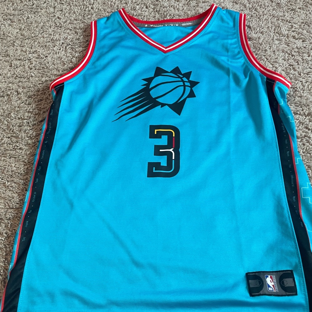 NBA Phoenix Suns Youth XL Paul #3 Teal and Black Jersey